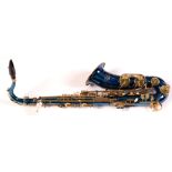 A Jollysun model JS 1009 tenor saxaphone with...