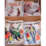 Sundry issues of The Passing Show Magazine for 1931-32.