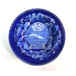 The Coysh Collection - 'Almacen de Gamba y Co - A 19th century pearlware blue transfer printed