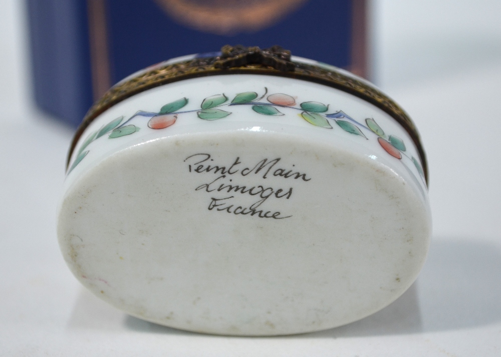 A Bilston & Battersea enamel box - National Trust 1982 and a 1980 Halcyon Days box - both boxed, - Image 8 of 11