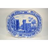 The Coysh Collection - A 19th century Spode Caramanian series pearlware blue transfer printed