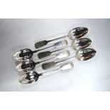 A set of six Victorian silver table spoons, Holland, Son & Slater, London 1880, 14.