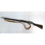 A film-prop Henry Martini rifle, plastic,