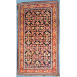 An old Persian Hamadan rug,