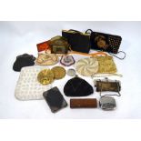 A collection of vintage beaded and other evening bags,
