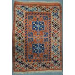 A contemporary Turkish Konja district small rug,