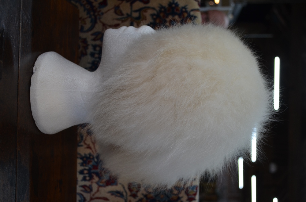 A lady's white fox fur hat, to/w a Lock & Co. - Image 4 of 8