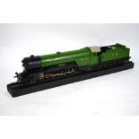 A vintage 1 1/2 in gauge live steam 4-6-2 model locomotive and tender 'Sir Le Brone',