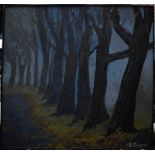 A Onishenko - 'Autumn Alley', 2006, oil on canvas, signed lower right,