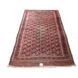 An antique Baluch rug, Timuri, last quar