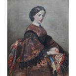 F Gonin (1808-1890) - Portrait of a Vict