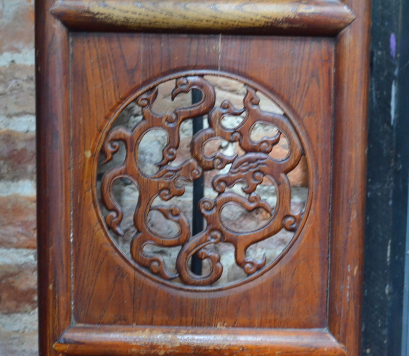 A 19th century Chinese stained wood hall - Image 2 of 5