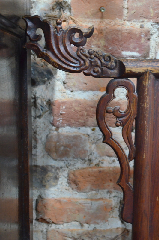 A 19th century Chinese stained wood hall - Image 4 of 5