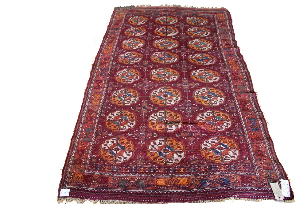 An old Kurd or Khorasan rug, size 233 x