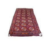 An old Kurd or Khorasan rug, size 233 x