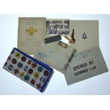 WWII Stalag 383 / Olaf IIIC, Hohenfels, Bavaria, a small collection of ephemera relating to prisoner