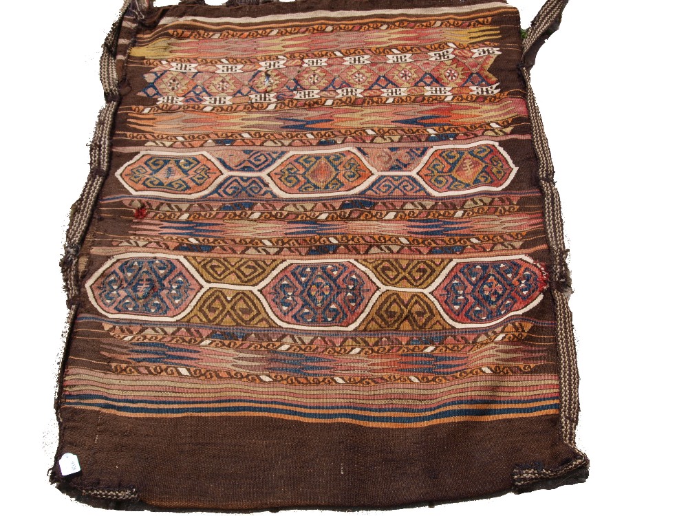 An old Turkish storage bag, Bergama region circa 1900, size 112 x 88 cm [1087]