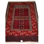 A good and rare design late 19th century Tekke Turkman Ensi, circa 1890, size 170 x 127 cm [604]