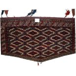 An old Yomut Turkmen Asmalyk, circa 1900, size 119 x 60 cm [979]