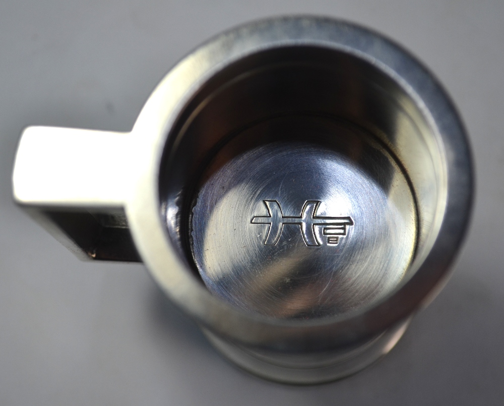 A cased set of six coffee spoons with bean finials, Birmingham 1965, to/w various electroplated - Image 5 of 7