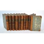 Froude, James Anthony, History of England (Henry VIII to Elizabeth) 12 vols, dec gilt half calf