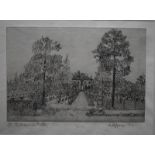 After Anthony Gross (1905-1984) - La Maison du Poitier', ltd ed etching 4/40, , pencil signed to