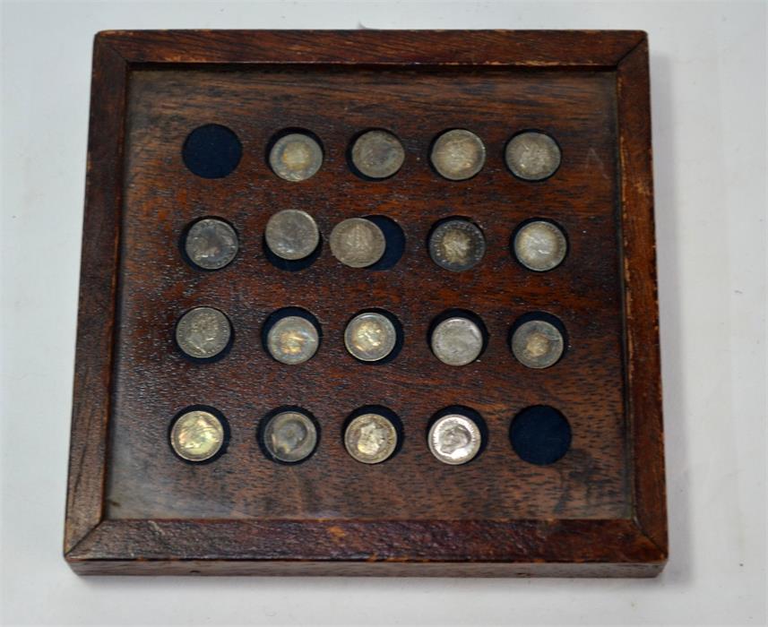 An interesting collection of eighteen silver pennies, Charles II to George VI inclusive (3 George - Image 2 of 5