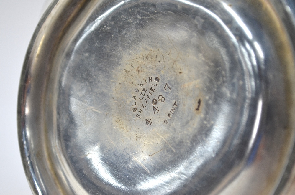 An electroplated four-piece tea service, to/w two oval fruit baskets, souvenir spoons, etc. (box) - Image 6 of 7