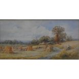 Henry J Kinnaird  - 'Near Bramber, Sussex', watercolour, signed lower right and inscribed lower