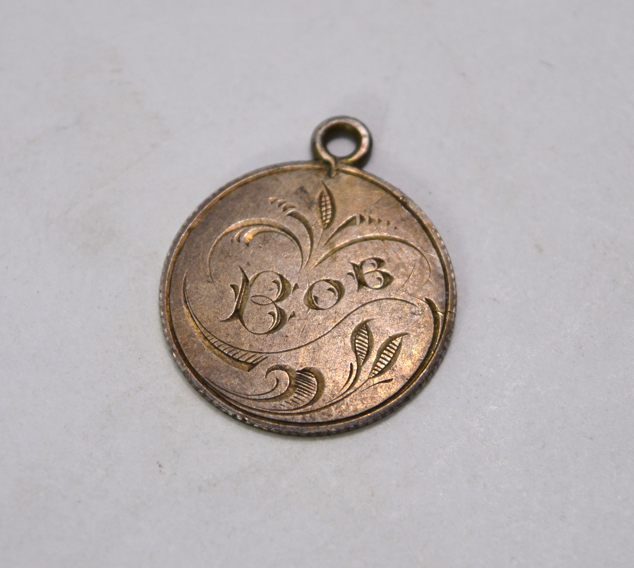 A circular silver ring-box, Birmingham 1911, to/w two American Sterling-overlaid scent bottles and - Image 2 of 11