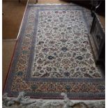 A good companion pair of Persian Naim rugs, 3rd quarter 20th century, the well executed floral