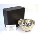 A ltd edition silver Paul Revere Liberty Bowl, commemorating Bicentenary of the American War of