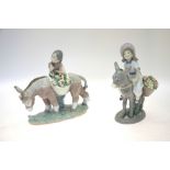 Two Lladro figures - Look at Me, 5465, 1987, 19.5 cm high and Pretty Cargo, 6165, 1994, 18 cm