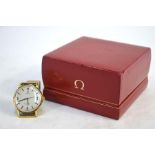 A gentleman's gilt metal Omega Seamaster 600 wristwatch and expanding bracelet strap, in Omega box