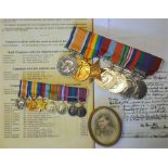 An interesting group of seven medals to John Ruskin Appleyard, later Honorary Chaplain to Queen