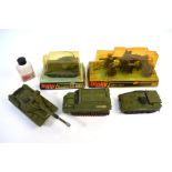 Dinky Toys - 88mm gun No. 652, mint in blister box to/with Scorpion Tank No. 690 (boxed) Chieftain