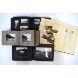 Four early 20th century photograph albums compiled by Baines containing topographical photos of