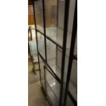 Ikea glass four door display cabinet