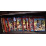 Nine 1950s Buffalo Bill Wild West annuals