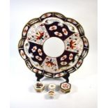 Royal Crown Derby -  Imari decorated cabaret tray, patt. 2481, date cypher 1898, 42 cm diam. to/w