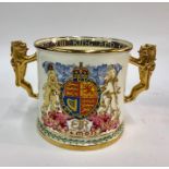 A Paragon China Loving Cup commemorating the Coronation of His Majesty King Edward VIII 1937,