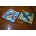 Dinky 718/739 Hawker Hurricane Mk IIc and A6M5 Zero-Sea,in bubble boxes (2)