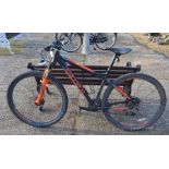 Carrera Sulcata 29 ltd edition hardtail bike, orange/grey 46cm frame [p18029800]