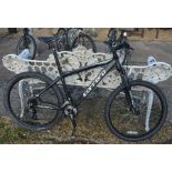 Carrera Vengeance hardtail mountain bike, black 45cm frame