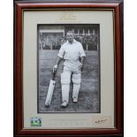 Sir Don Bradman 3D effect photograph, titled Headingley 1949,