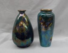 A Shelley lustre vase, of tapering form,