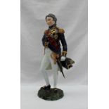 A Dresden porcelain figure, Lord Nelson, Trafalgar Bicentenary, 1805-2005,