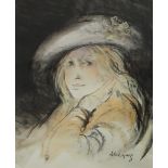 Valerie Ganz Annabel Pastels Signed 35 x 28.