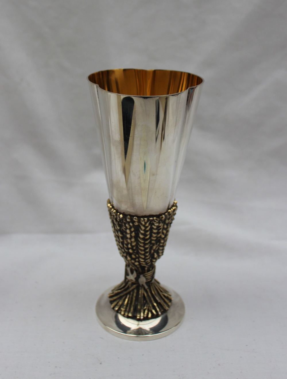 An Elizabeth II silver and silver gilt limited edition commemorative goblet "Made by order of the - Image 4 of 10