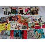 A collection of 45 singles including The Beatles Hits, other Beatles hits, She Loves you,